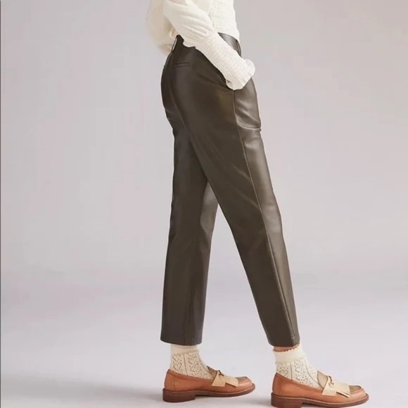 Avec Les Filles Anthropologie Faux Leather Pants - Picture 9 of 16